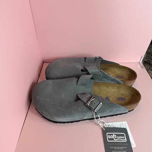 BIRKENSTOCK BOSTON SOFT FOOTBED SUEDE (10) main image 11
